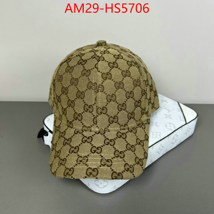 Cap(Hat)-Gucci wholesale sale ID: HS5706 $: 29USD