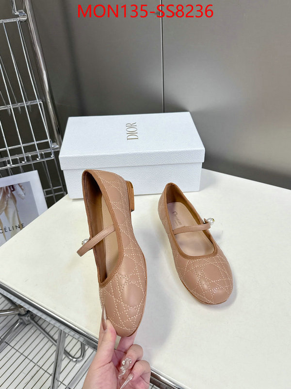 Women Shoes-Dior designer high replica ID: SS8236 $: 135USD