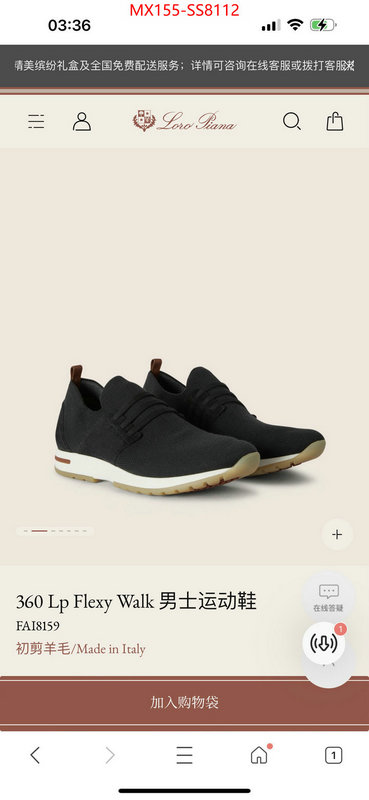 Men Shoes-Loro Piana buy 1:1 ID: SS8112 $: 155USD