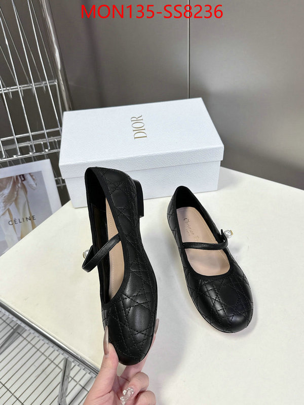 Women Shoes-Dior designer high replica ID: SS8236 $: 135USD