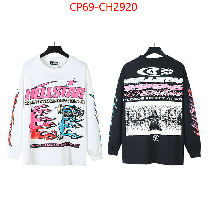 Clothing-Hellstar brand designer replica ID: CH2920 $: 69USD
