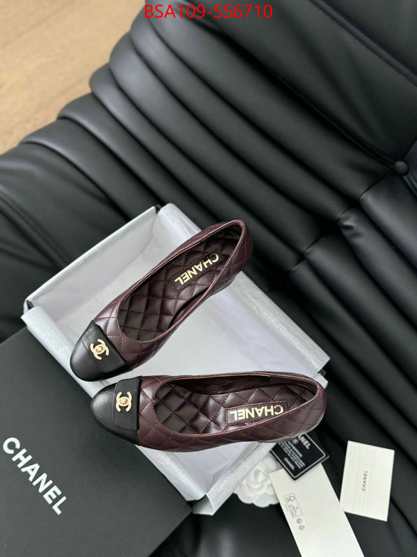 Women Shoes-Chanel fake high quality ID: SS6710 $: 109USD