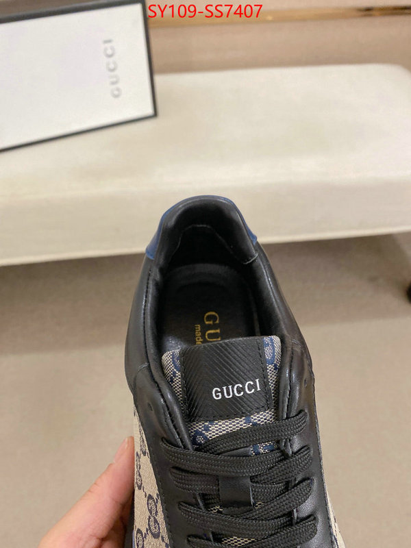 Men Shoes-Gucci top grade ID: SS7407 $: 109USD