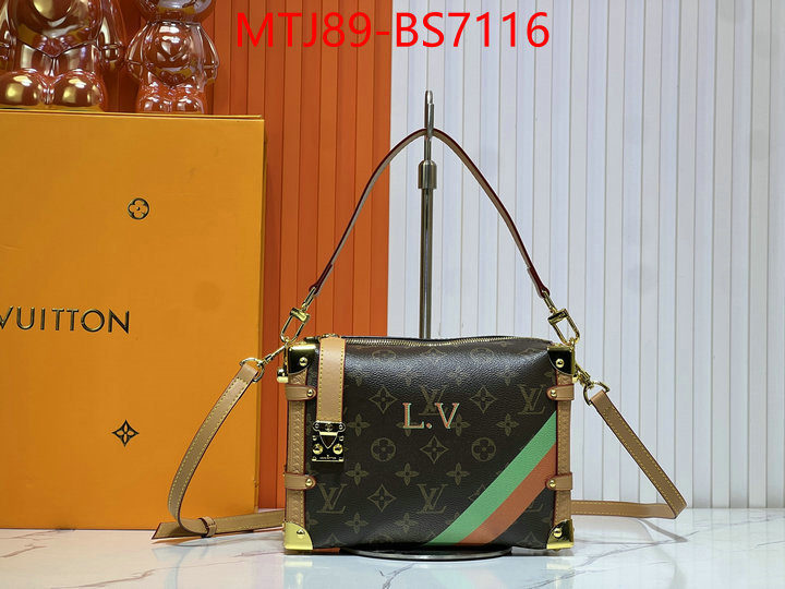 LV Bags(4A)-Petite Malle- buy 1:1 ID: BS7116 $: 89USD,