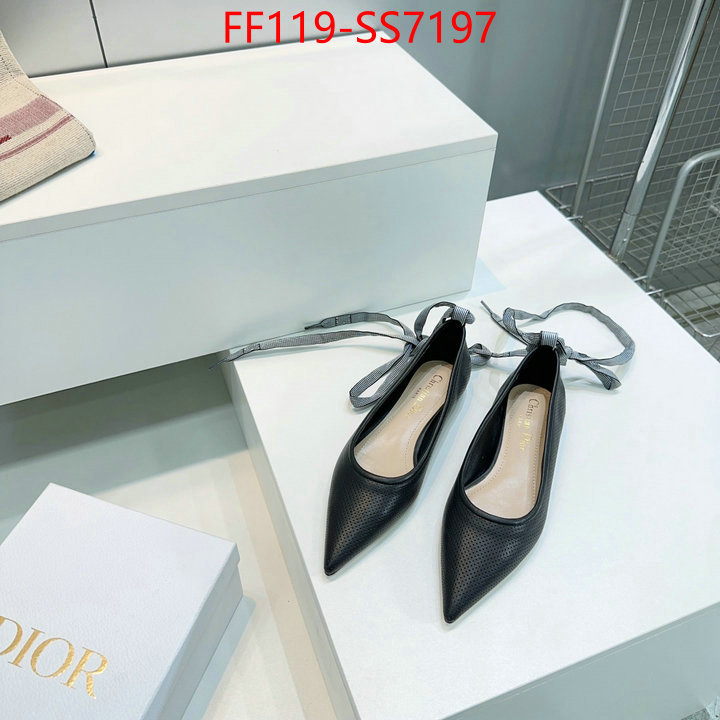Women Shoes-Dior shop cheap high quality 1:1 replica ID: SS7197 $: 119USD