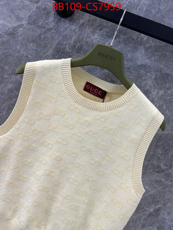 Clothing-Gucci where to find the best replicas ID: CS7959 $: 109USD