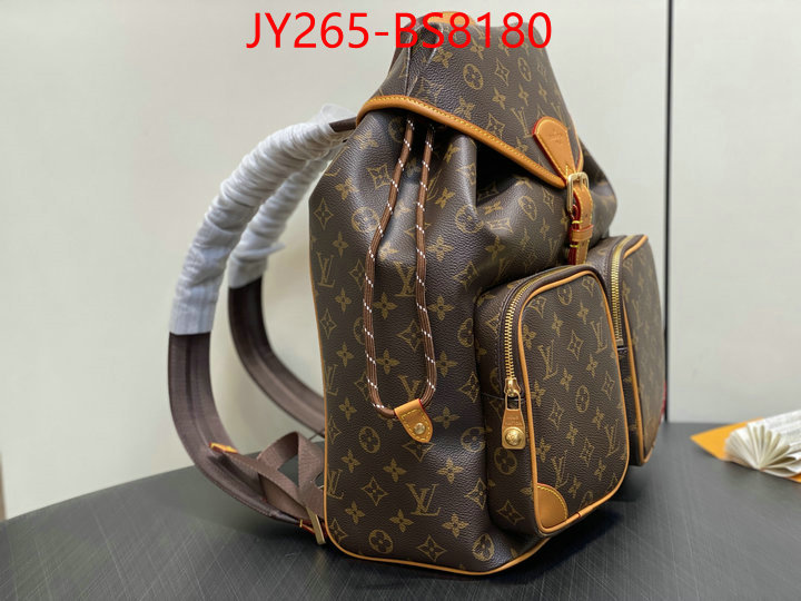 LV Bags(TOP)-Backpack- 2024 perfect replica designer ID: BS8180 $: 265USD,