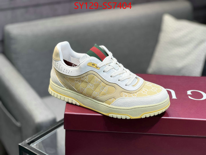 Men Shoes-Gucci what's the best to buy replica ID: SS7404 $: 129USD