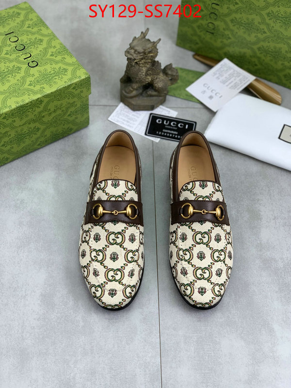 Men Shoes-Gucci high quality replica ID: SS7402 $: 129USD