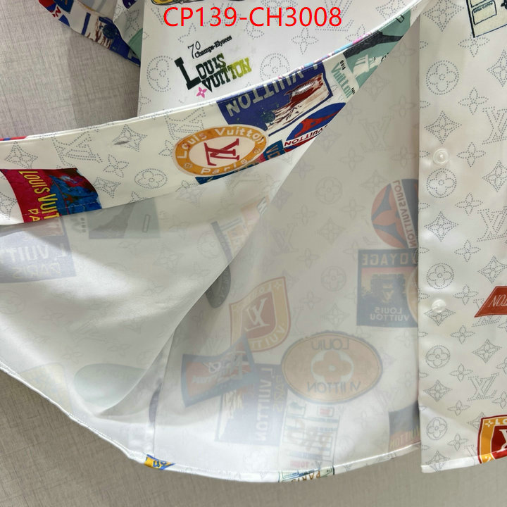 Clothing-LV wholesale designer shop ID: CH3008 $: 139USD