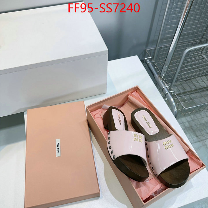 Women Shoes-Miu Miu can you buy knockoff ID: SS7240 $: 95USD