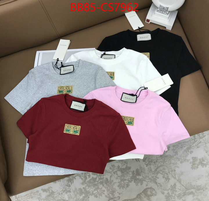Clothing-Gucci the best quality replica ID: CS7962 $: 85USD