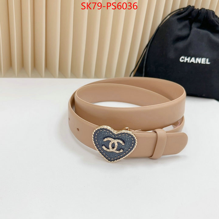 Belts-Chanel aaaaa+ replica designer ID: PS6036 $: 79USD