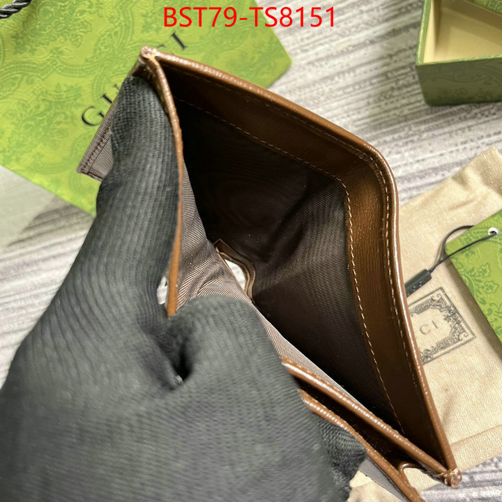 Gucci Bags(TOP)-Wallet- we curate the best ID: TS8151 $: 79USD,
