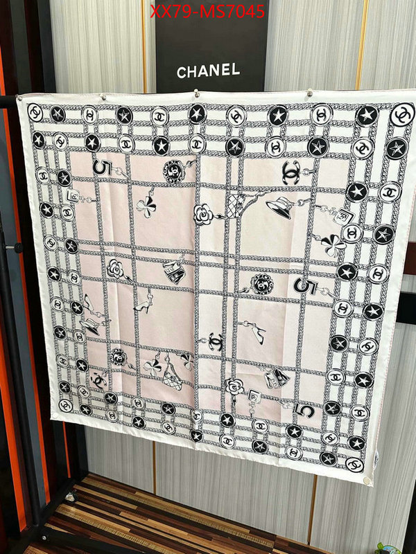 Scarf-Chanel fashion designer ID: MS7045 $: 79USD