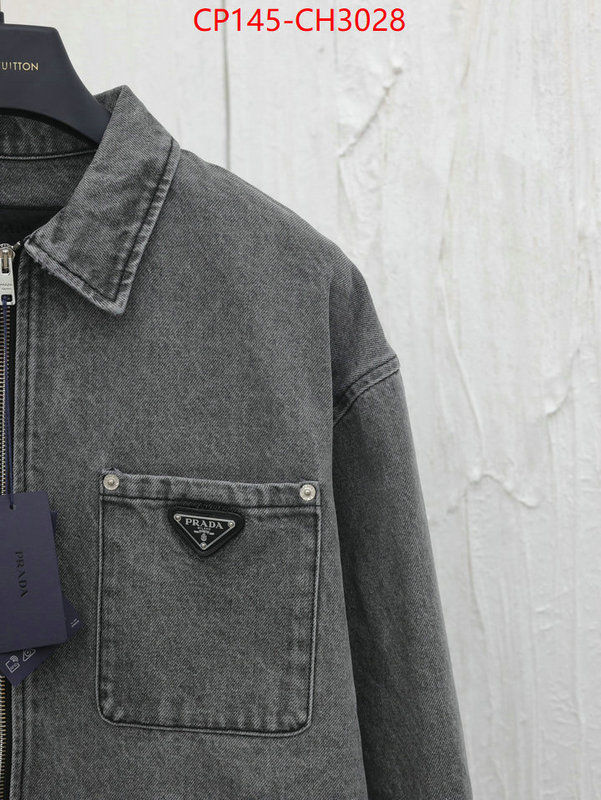 Clothing-Prada buy cheap replica ID: CH3028 $: 145USD
