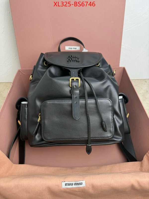 Miu Miu Bags(TOP)-Backpack- what are the best replica ID: BS6746 $: 325USD,