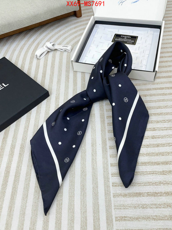 Scarf-Chanel luxury fake ID: MS7691 $: 69USD