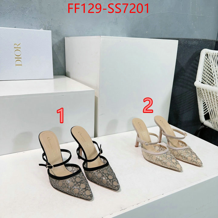 Women Shoes-Dior replica aaaaa+ designer ID: SS7201 $: 129USD