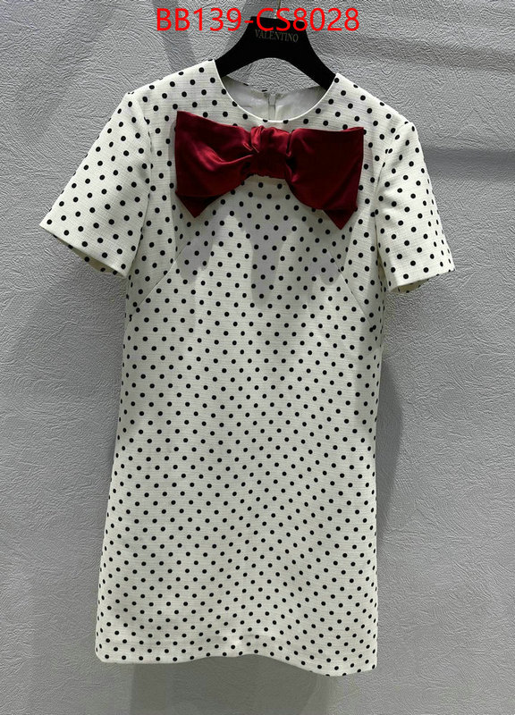 Clothing-Valentino brand designer replica ID: CS8028 $: 139USD