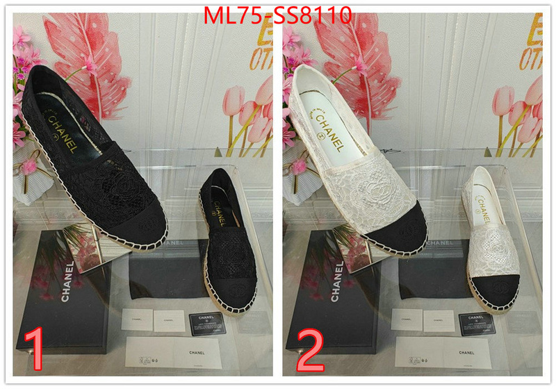 Women Shoes-Chanel the highest quality fake ID: SS8110 $: 75USD