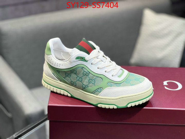 Men Shoes-Gucci what's the best to buy replica ID: SS7404 $: 129USD