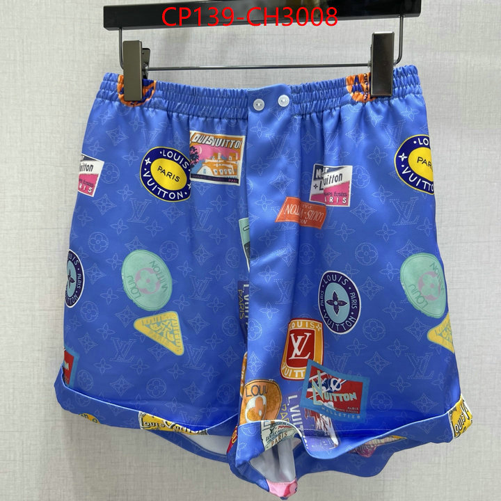 Clothing-LV wholesale designer shop ID: CH3008 $: 139USD