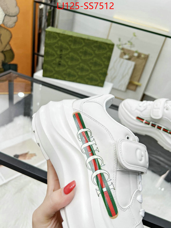 Women Shoes-Gucci how to find replica shop ID: SS7512 $: 125USD