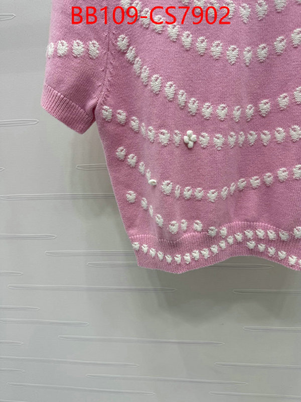 Clothing-Chanel aaaaa+ quality replica ID: CS7902 $: 109USD