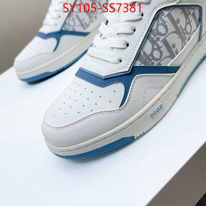 Men shoes-Dior highest quality replica ID: SS7381 $: 105USD