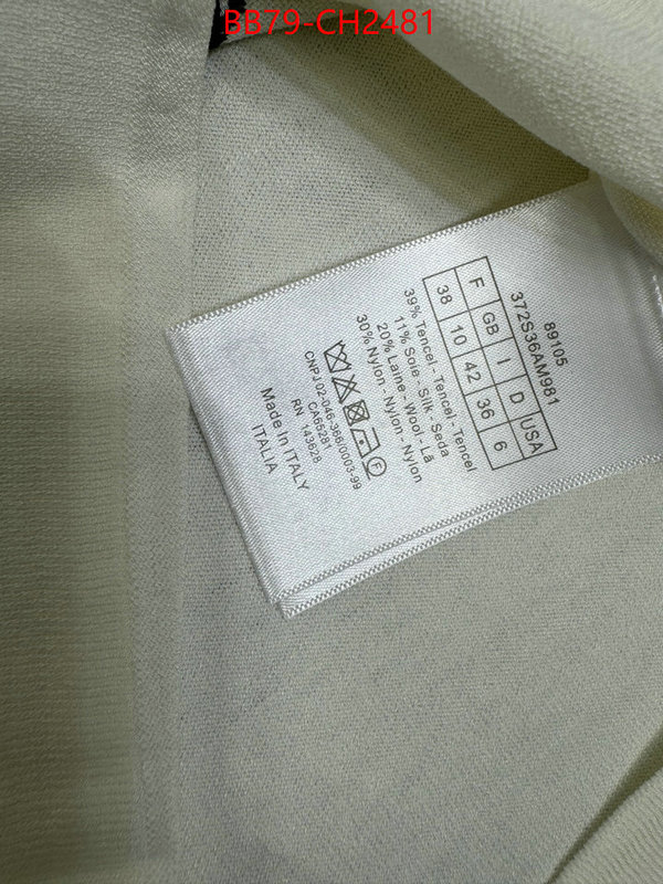 Clothing-Dior every designer ID: CH2481 $: 79USD