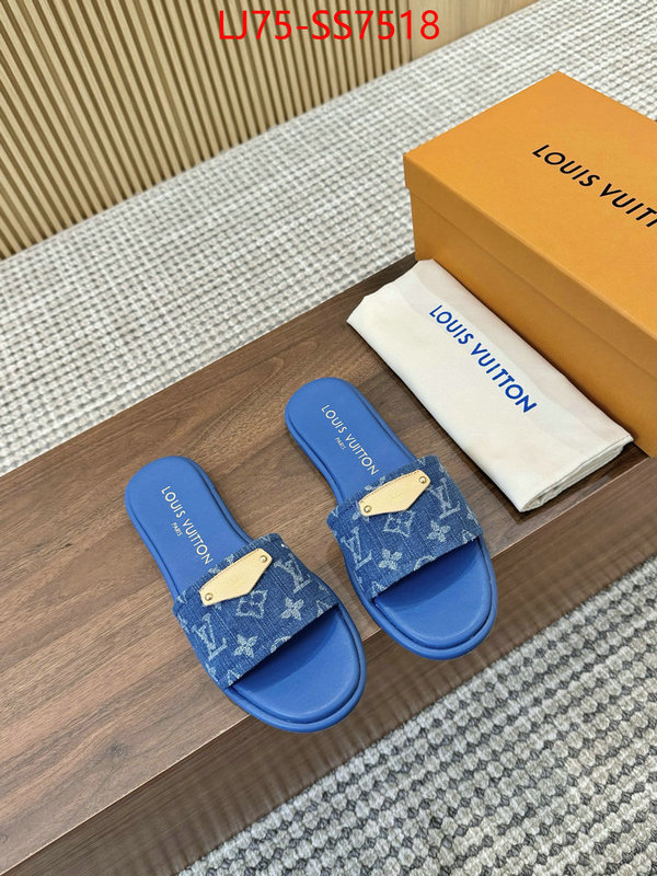 Women Shoes-LV shop now ID: SS7518 $: 75USD