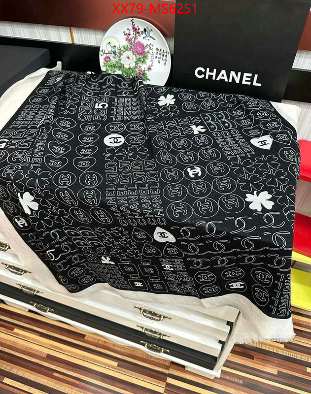 Scarf-Chanel the best designer ID: MS6251 $: 79USD
