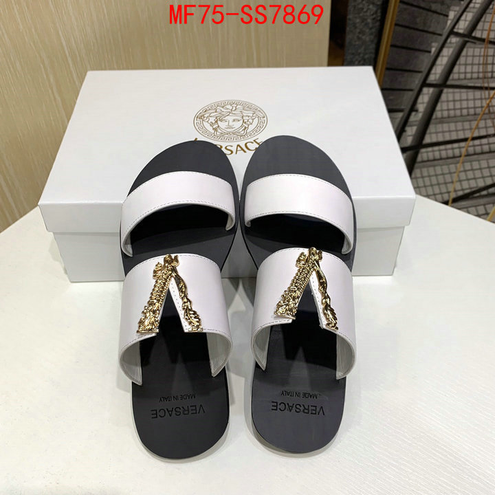 Women Shoes-Versace shop cheap high quality 1:1 replica ID: SS7869 $: 75USD