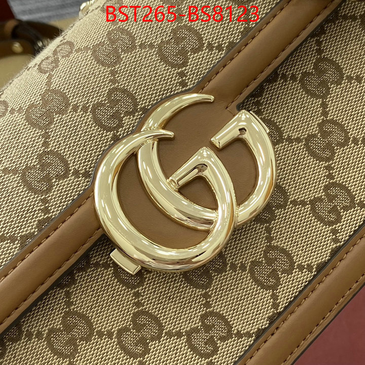 Gucci Bags(TOP)-Crossbody- fake ID: BS8123 $: 265USD,