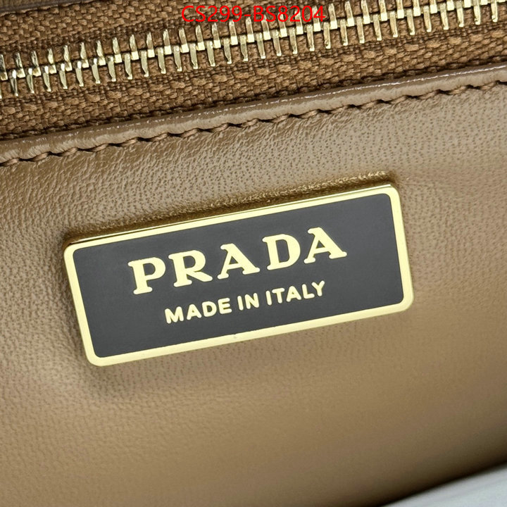 Prada Bags(TOP)-Handbag- where should i buy to receive ID: BS8204 $: 299USD,
