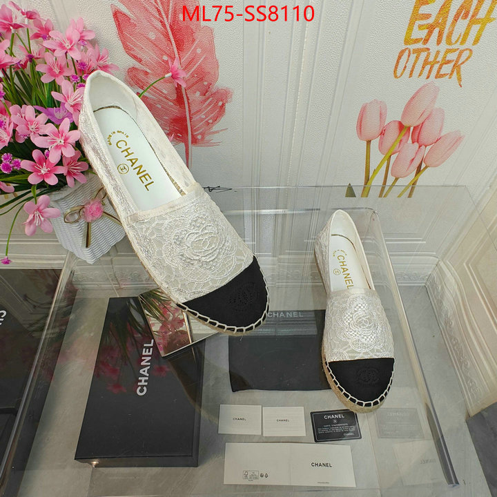 Women Shoes-Chanel the highest quality fake ID: SS8110 $: 75USD