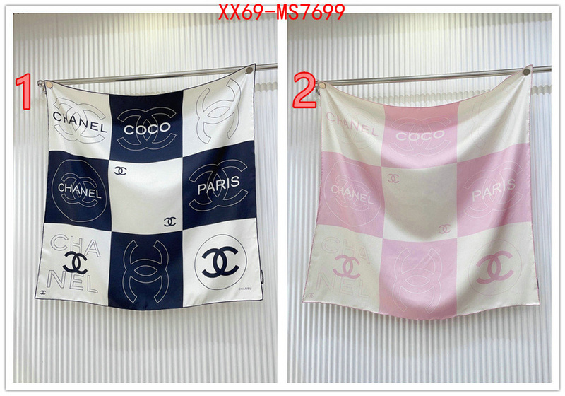 Scarf-Chanel luxury 7 star replica ID: MS7699 $: 69USD