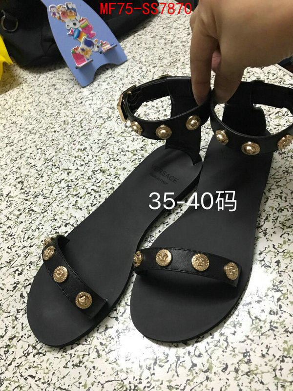 Women Shoes-Versace buy best quality replica ID: SS7870 $: 75USD