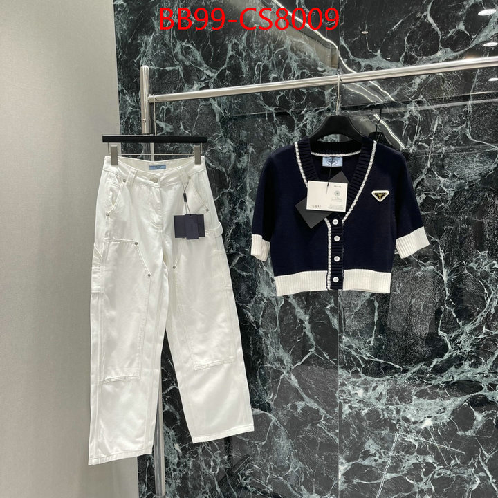Clothing-Prada best designer replica ID: CS8009 $: 99USD