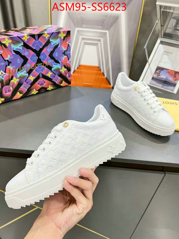 Women Shoes-LV quality replica ID: SS6623 $: 95USD