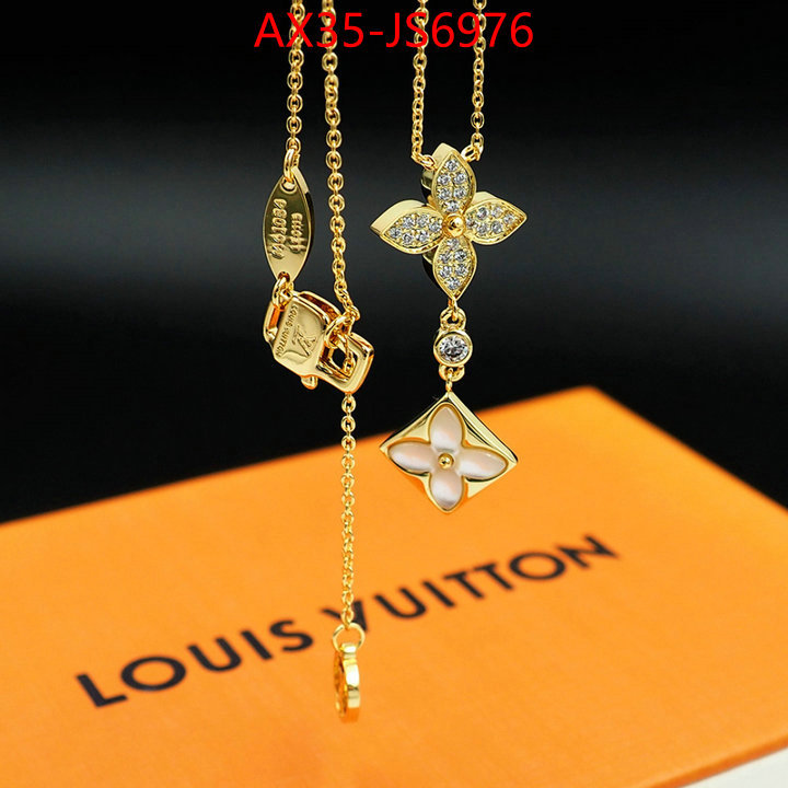 Jewelry-LV buy aaaaa cheap ID: JS6976 $: 35USD