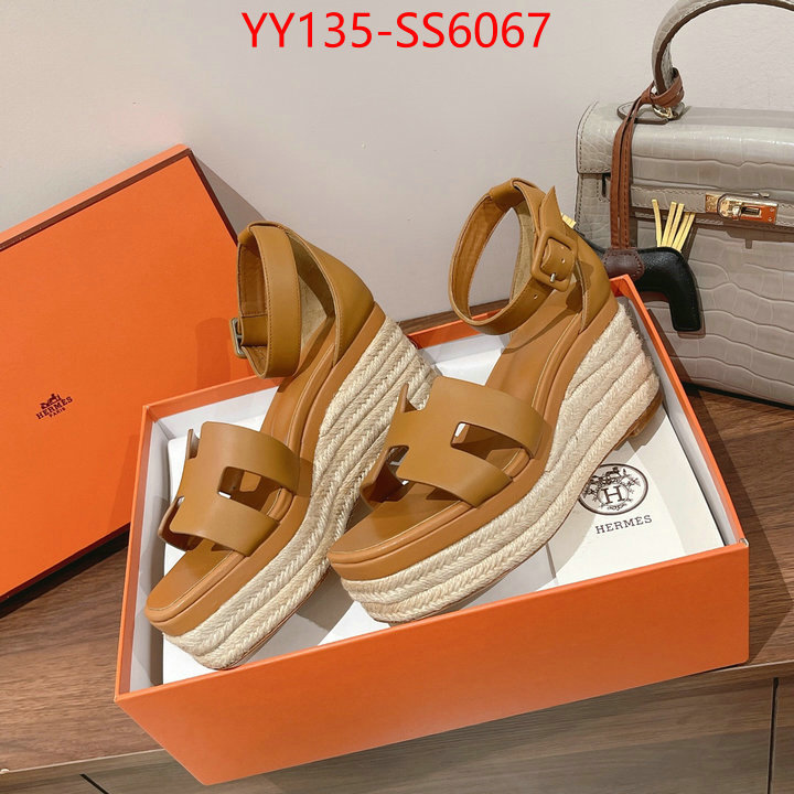 Women Shoes-Hermes how to find designer replica ID: SS6067 $: 135USD