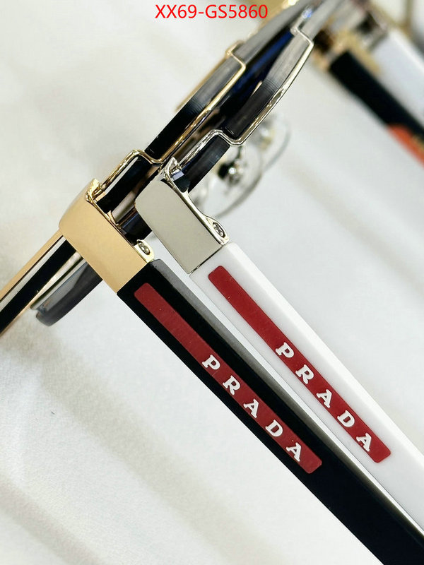 Glasses-Prada best quality fake ID: GS5860 $: 69USD