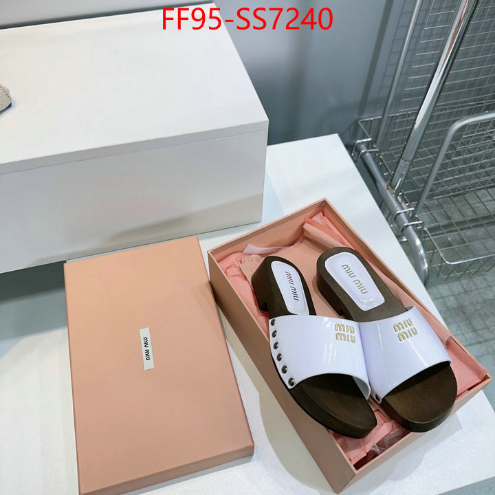 Women Shoes-Miu Miu can you buy knockoff ID: SS7240 $: 95USD