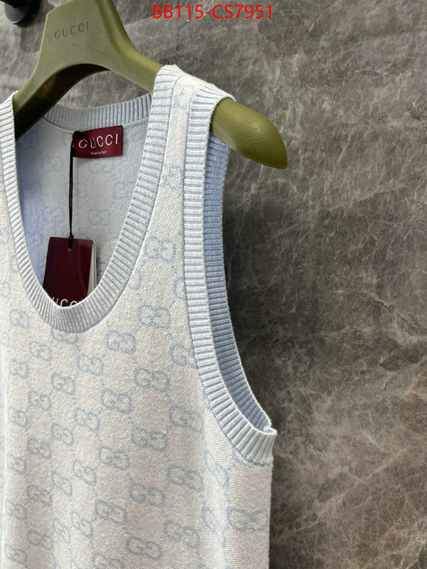 Clothing-Gucci high quality customize ID: CS7951 $: 115USD