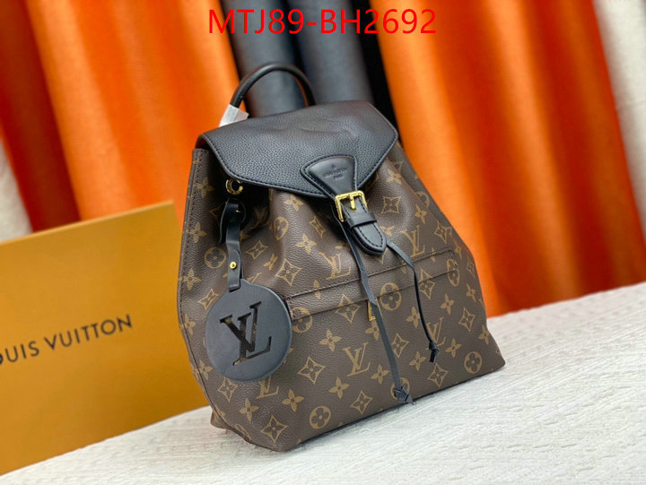 LV Bags(4A)-Backpack- the best affordable ID: BH2692 $: 89USD,
