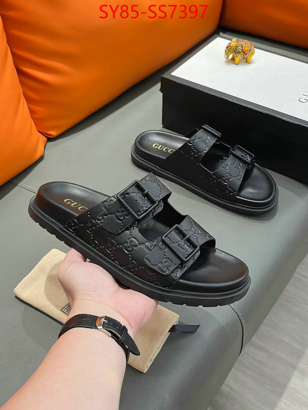 Men Shoes-Gucci wholesale replica shop ID: SS7397 $: 85USD