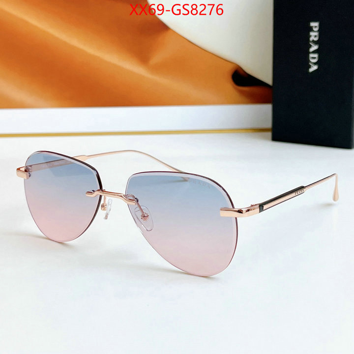 Glasses-Prada highest product quality ID: GS8276 $: 69USD