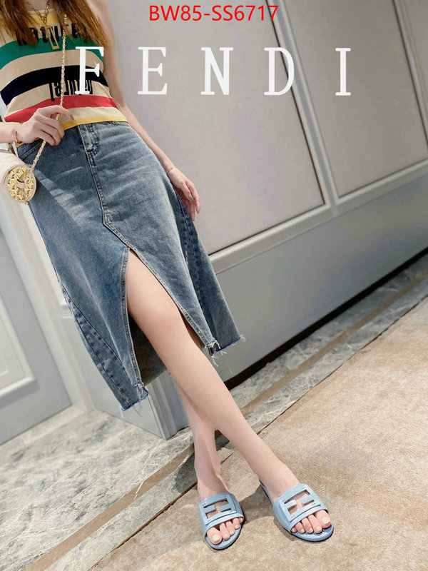 Women Shoes-Fendi high quality 1:1 replica ID: SS6717 $: 85USD